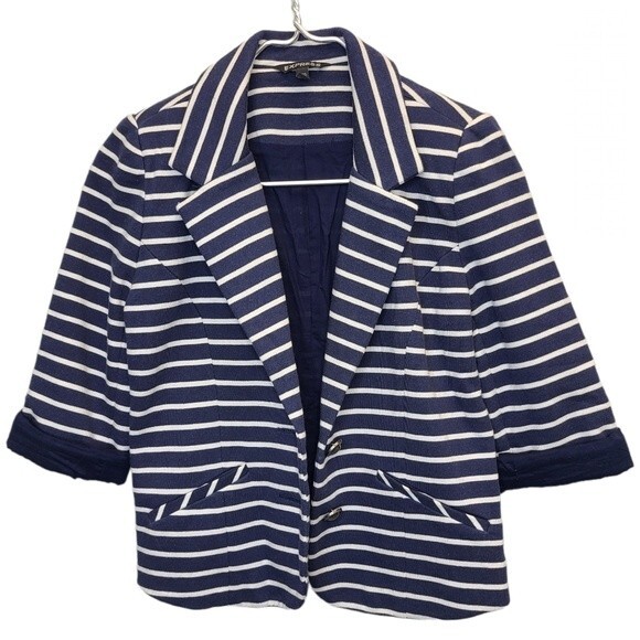 EXPRESS Striped Blazer S - Picture 1 of 10